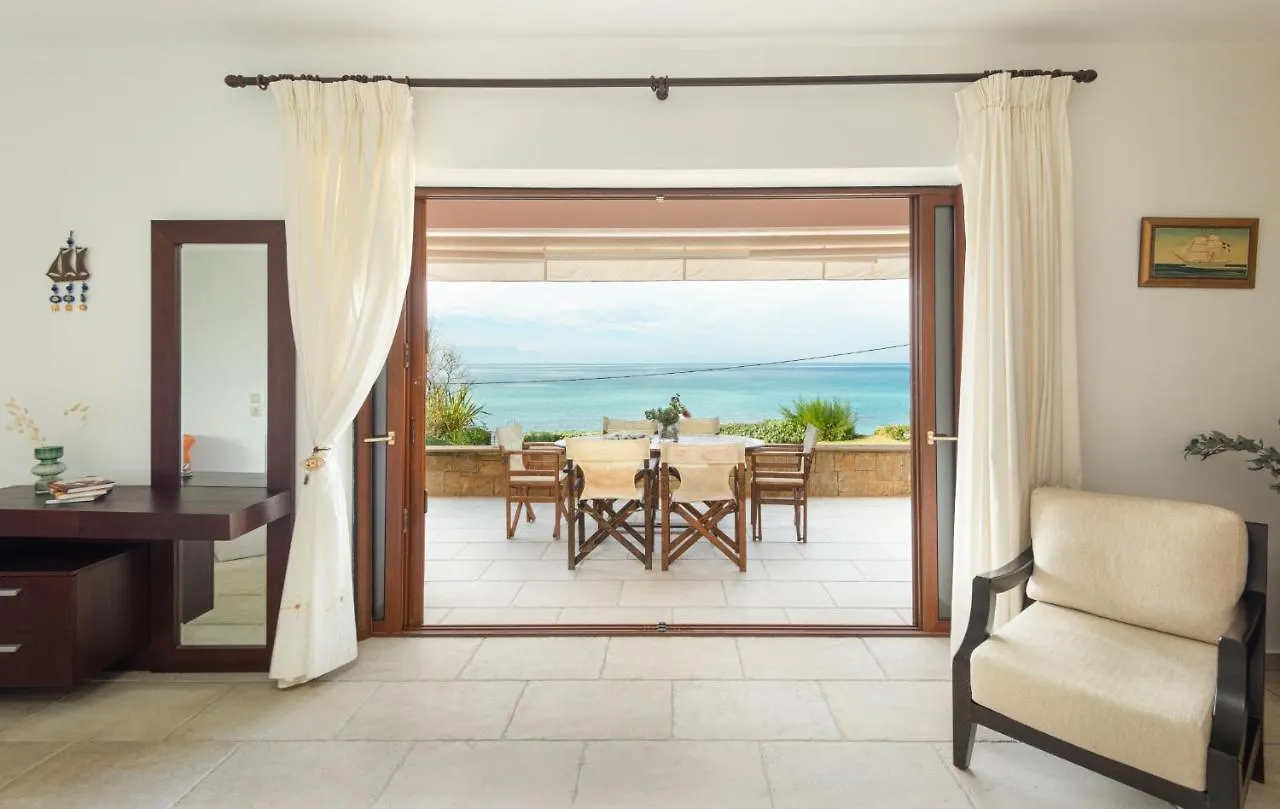 Ferienhaus Seagrove, Beachfront Villa In Possidi #Feelslikehome Skála Foúrkas Griechenland